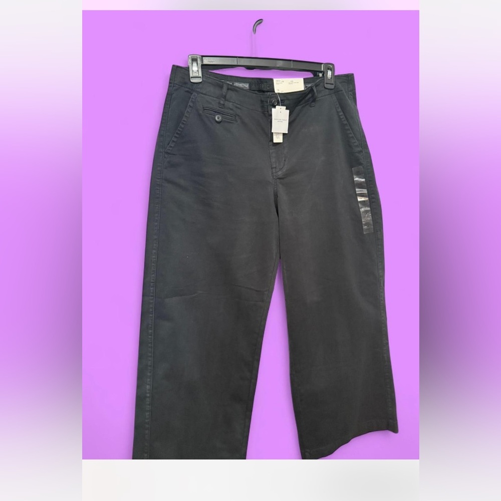 American Eagle Outfitters Woman Wide Leg Khakis NWT